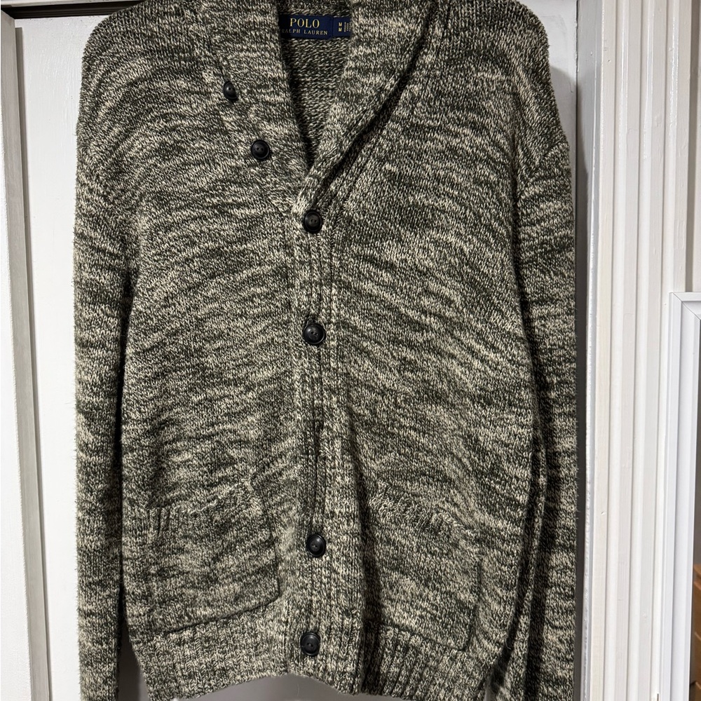 Polo by Ralph Lauren Men's Green Sweater